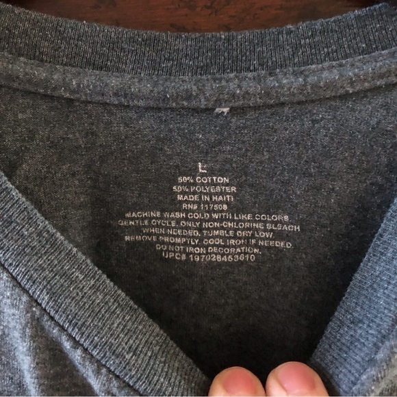 Video Game blue short sleeve graphic tee in size L - Picture 4 of 4